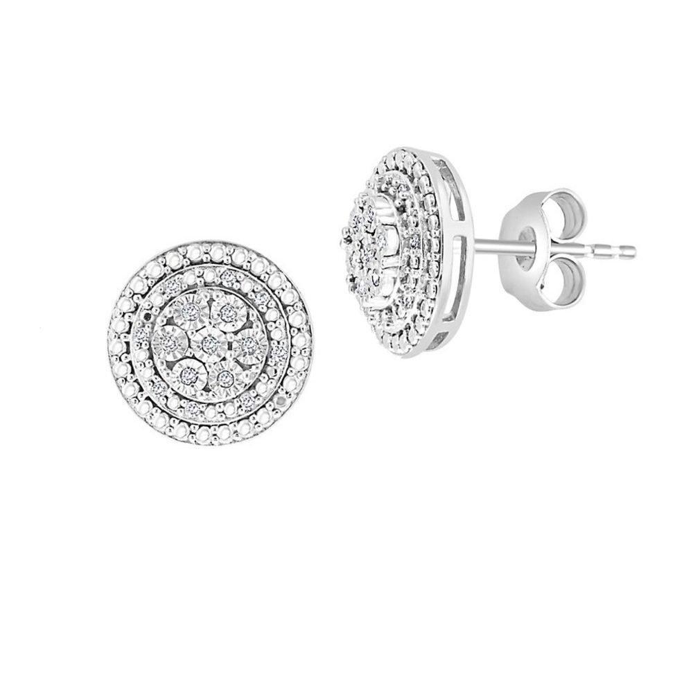 NWT 0.1 CT T.W. Diamond Stud Earrings